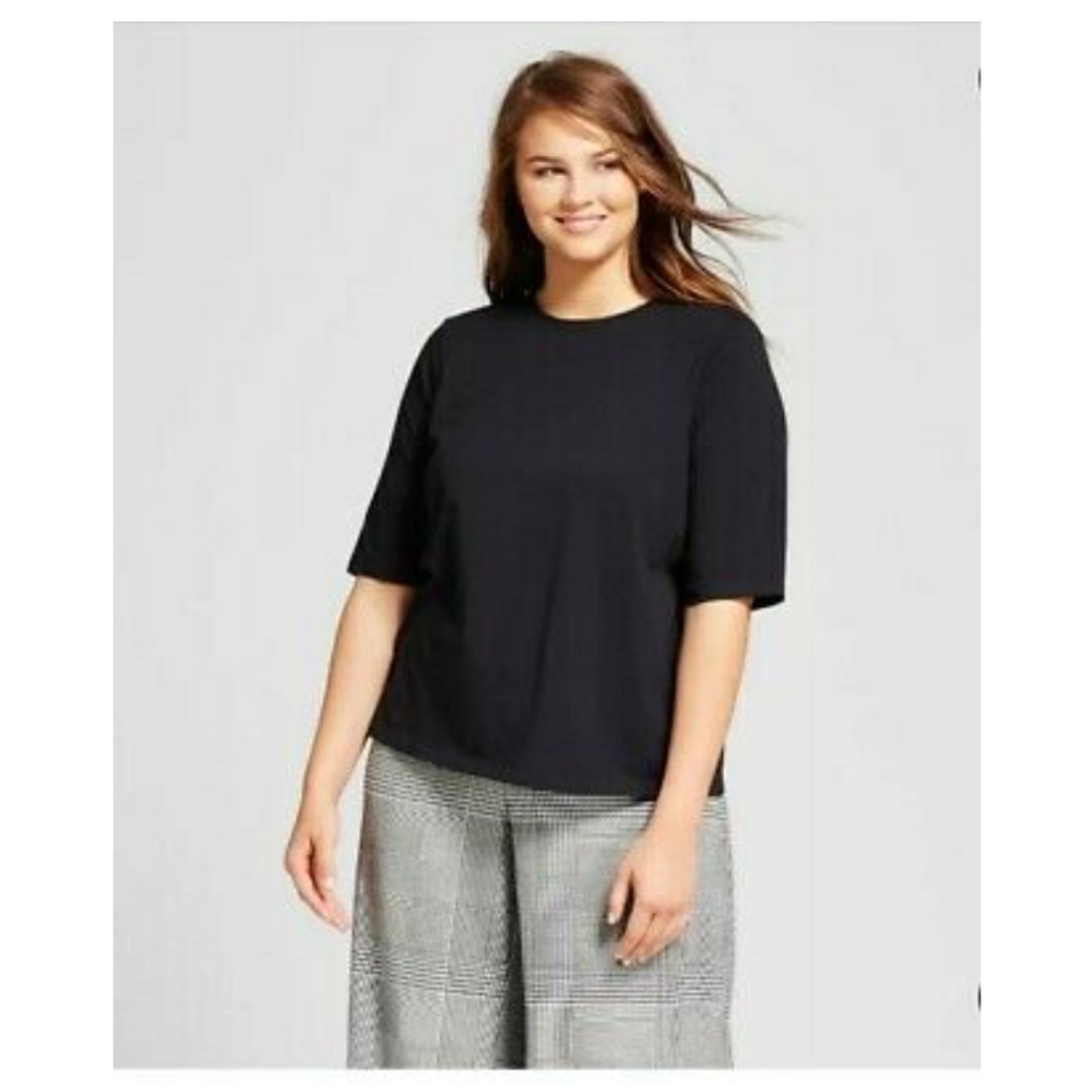 NWT Who What Wear elbow length sleeve shirt